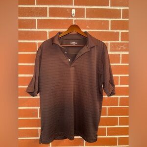 PGA Tour Dark Brown Polo Shirt